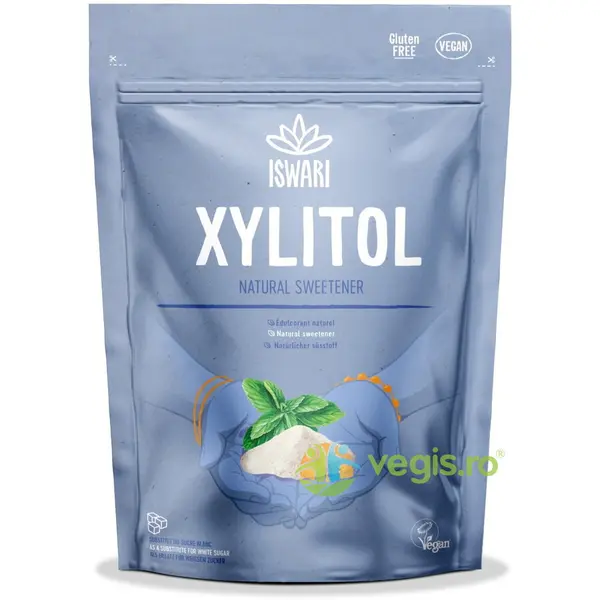 Indulcitor Natural Xylitol (Xilitol) fara Gluten 250g