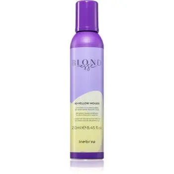 Inebrya BLONDesse No-Yellow Mask balsam spumă neutralizeaza tonurile de galben