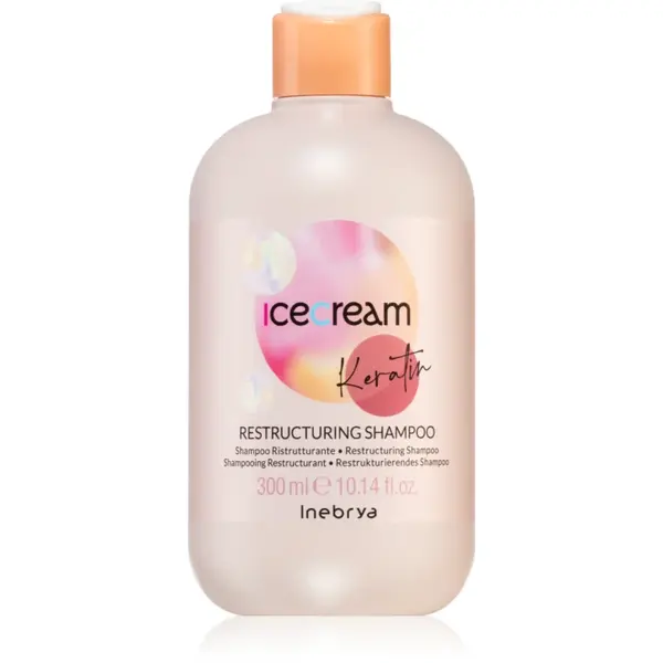 Inebrya Keratin Restructuring Shampoo Sampon restructurare cu keratina 300 ml