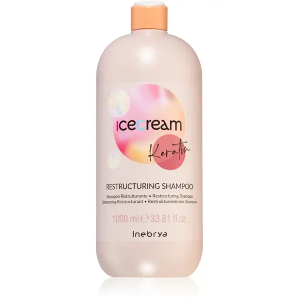 Inebrya Keratin Restructuring Shampoo Sampon restructurare cu keratina 1000 ml
