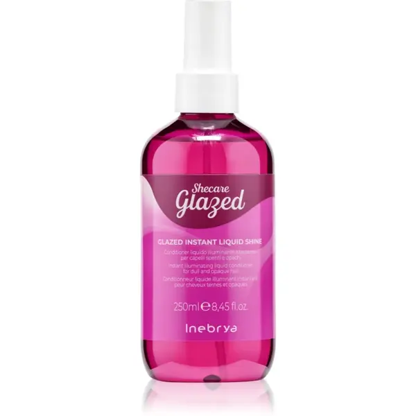 Inebrya Shecare Glazed Instant Liquid Conditioner balsam hidratant pentru un par stralucitor si catifelat 250 ml