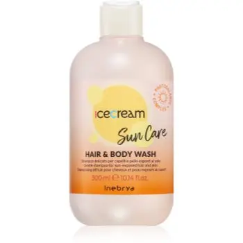 Inebrya Sun Care Hair & Body Wash sampon delicat pentru corp si par
