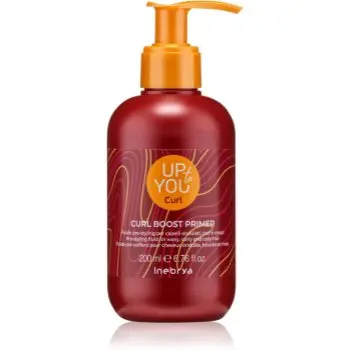 Inebrya Up To You Curl Boost Primer crema styling pentru par ondulat si cret