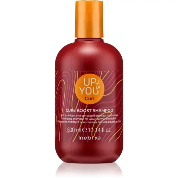 Inebrya Up To You Curl Boost Shampoo sampon hidratant pentru par ondulat si cret 300 ml