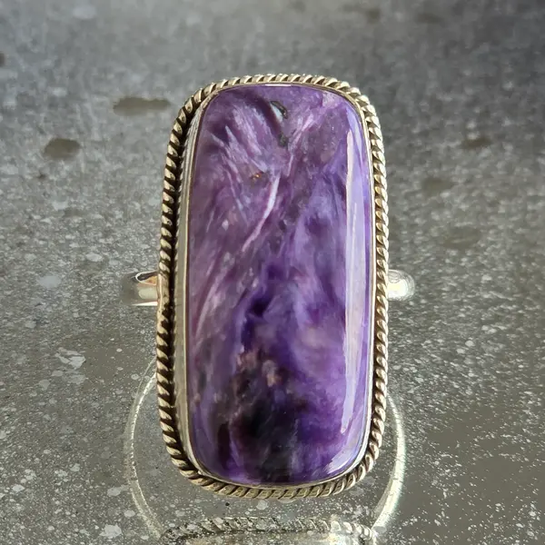 Inel argint charoit | Model 8