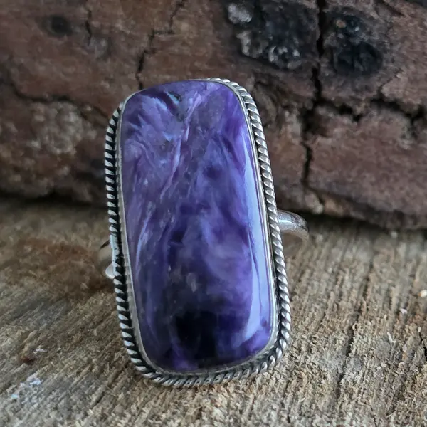 Inel argint charoit | Model 8