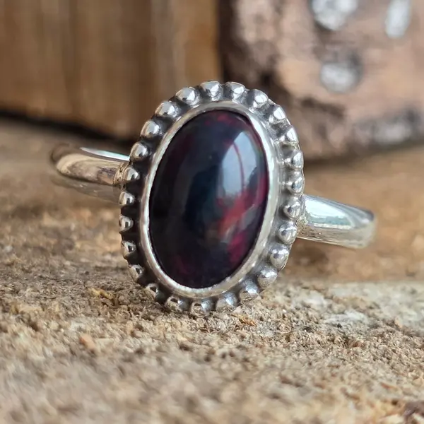 Inel argint opal etiopian | Model 10