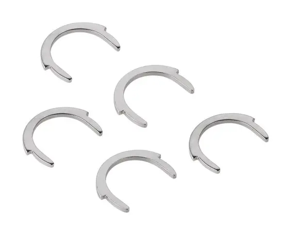 Inel blocaj Grohe 4826600M, pentur baterie lavoar cu pipa pivotanta, 5 bucati, metalic
