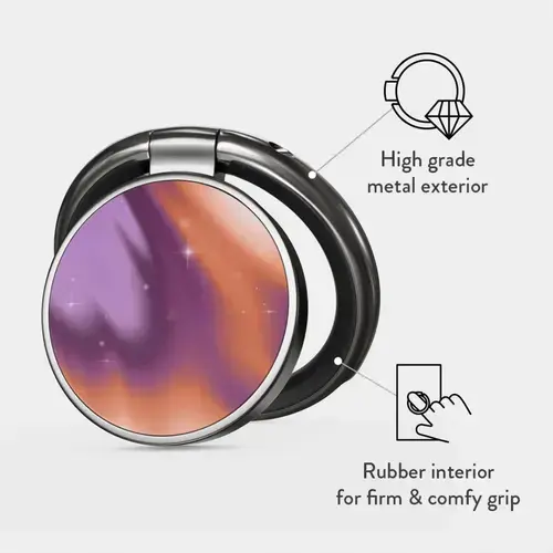 Inel Burga BHIPTGNB pentru telefon Gumental Nebula (Multicolor)