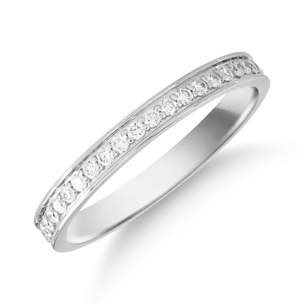 Inel din aur alb cu diamante de 0.49ct