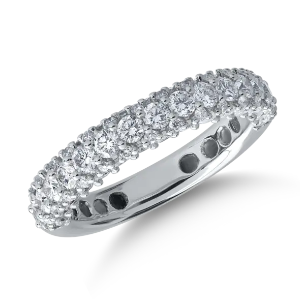Inel din aur alb cu diamante de 1.57ct