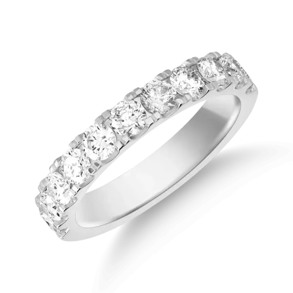 Inel din aur alb cu diamante de 1ct