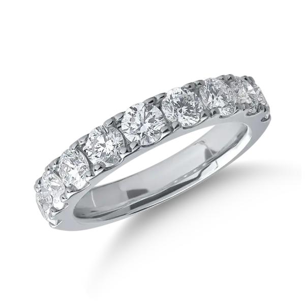 Inel din aur alb cu diamante de 1ct