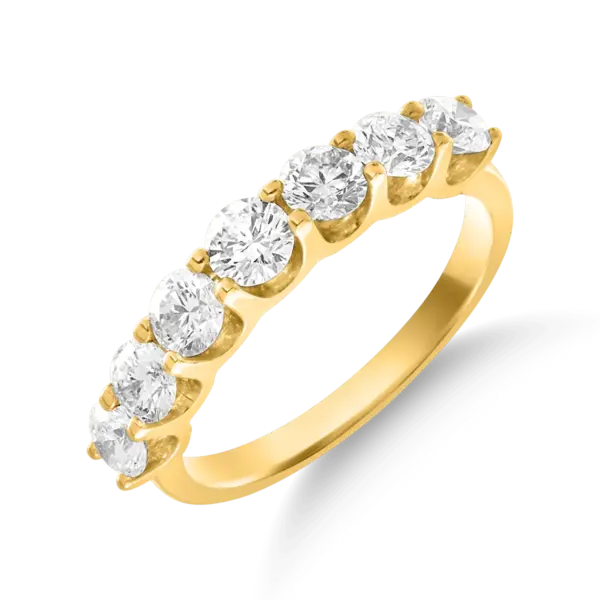 Inel din aur galben cu diamante de 1ct