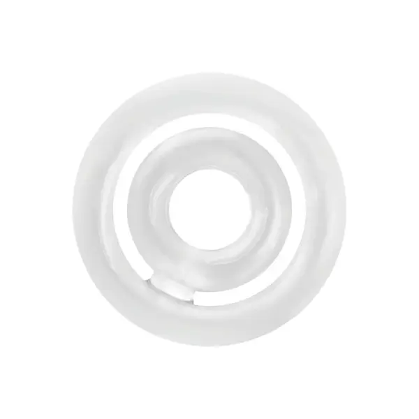 Inel dublu pentru penis ADDICTED TOYS Potenz C-Ring, din silicon flexibil, dimensiuni 20 x 40 mm, transparent