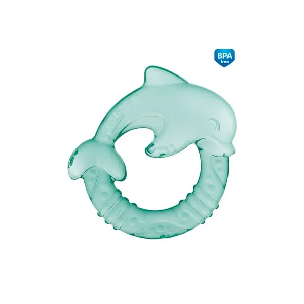 Inel gigival cu apa Canpol - Delfin, verde