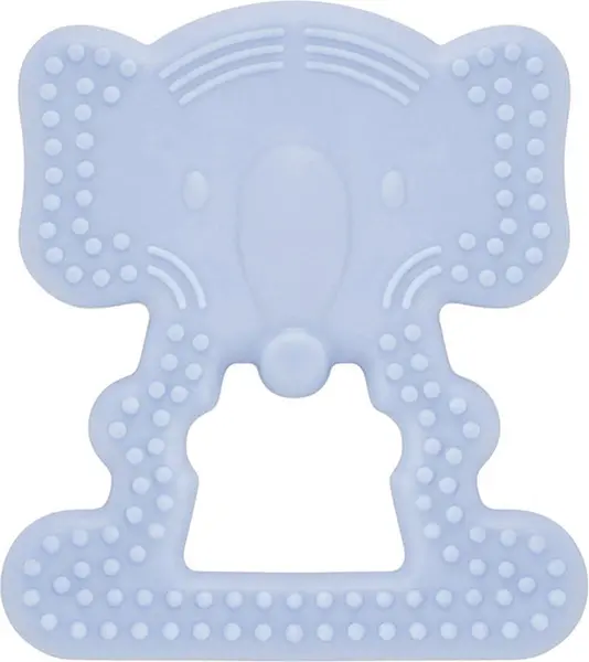 Inel gingival BabyJem - Elephant, Blue