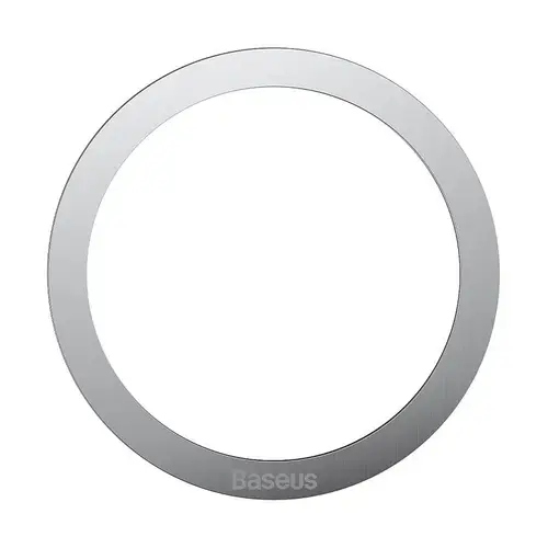 Inel magnetic MagSafe Baseus Halo pentru telefoane, Argintiu