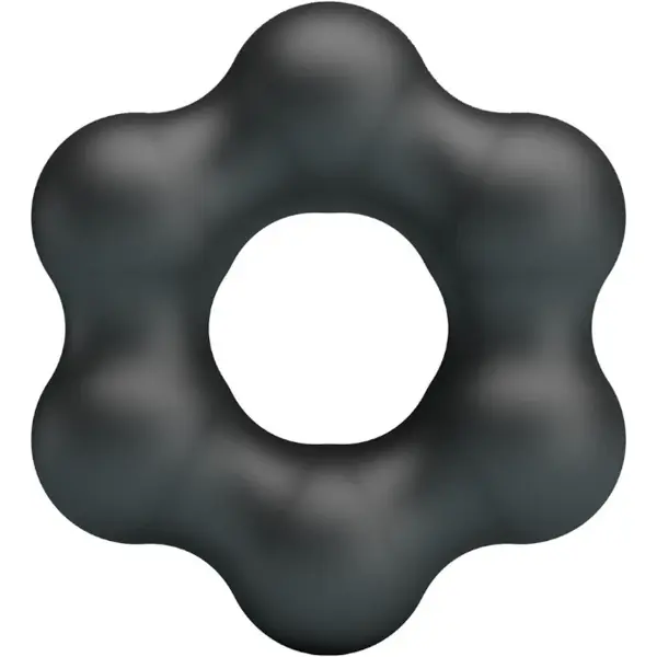 Inel pentru penis CRAZY BULL Clauzell, cu striații, din silicon, rezistent la apă, diametru intern 22 mm (model 10)
