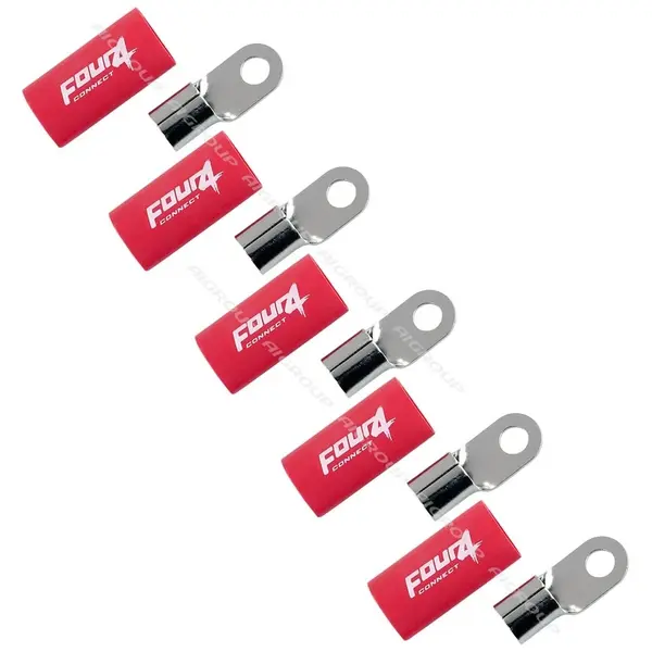 Inel terminal Four Connect, 4-690943, M8, 35 mm2, Set 5 Buc