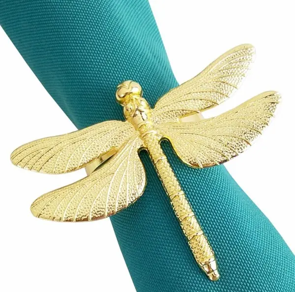 Inele de șervețel Morello - Seahorse Gold, 6 buc.