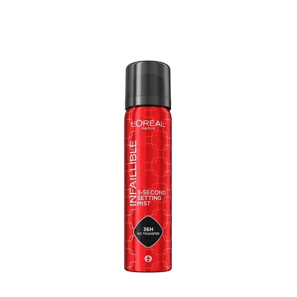 Infaillible setting mist 3-second spray no transfer 75 ml