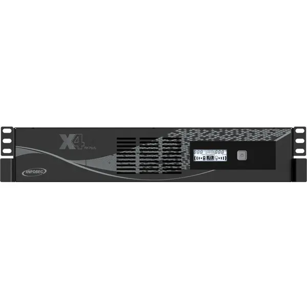INFOSEC UPS INFOSEC Infosec X4 600 RM Plus, 600VA, 360W, Line-Interactive, Rackabil