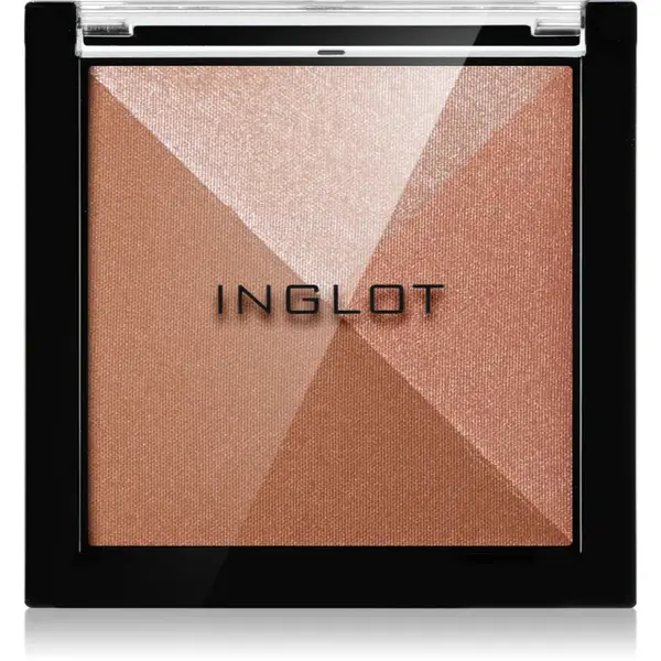 Inglot Multicolour System Highlighting & Bronzing Powder paleta bronzare si stralucire culoare 11 8,8 g