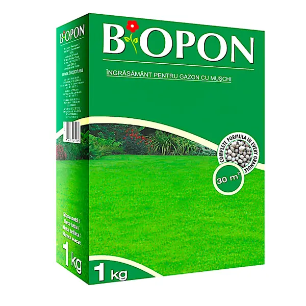 Ingrasamant Biopon pentru gazon anti-muschi 1 kg - Default Title