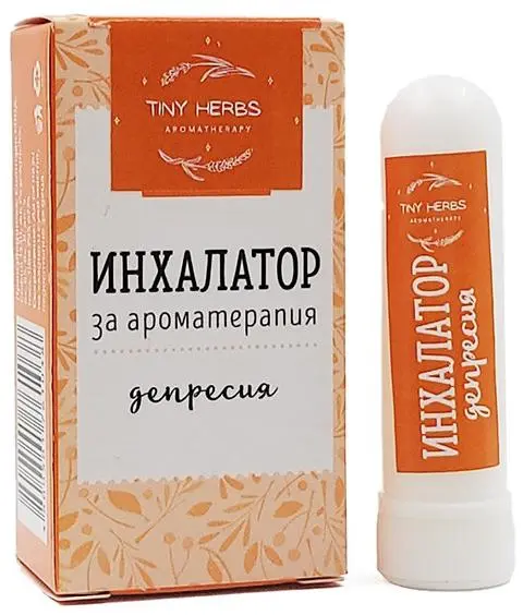 Inhalator pentru aromaterapie, depresie, 1 bucată, Tiny Herbs