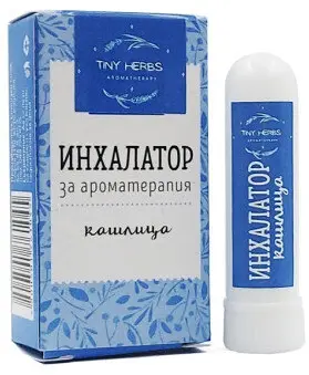 Inhalator pentru aromaterapie, tuse, 1 bucată, Tiny Herbs