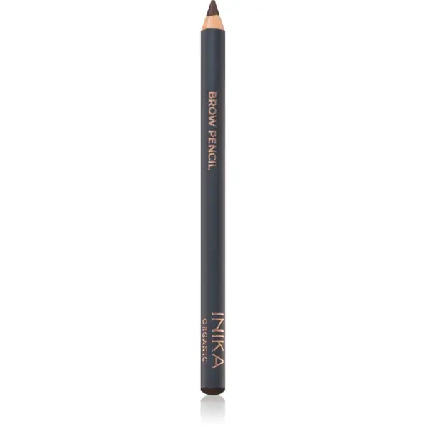 INIKA Organic Brow Pencil creion pentru sprancene culoare Dark Brunette 1,1 g