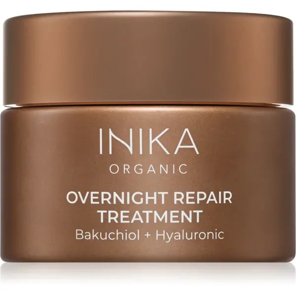 INIKA Organic Overnight Repair Treatment masca de noapte cu efect de regenerare pentru o hidratare intensa 50 ml