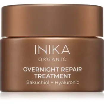 INIKA Organic Overnight Repair Treatment masca de noapte cu efect de regenerare pentru o hidratare intensa