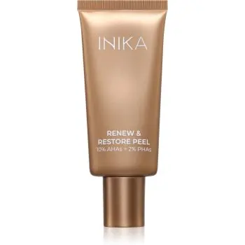 INIKA Organic Renew + Restore Peel Masca exfolianta ce ofera luminozitate Cu AHA Acizi