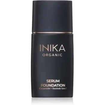 INIKA Organic Serum Foundation machiaj de îngrijire pentru un ten frumos
