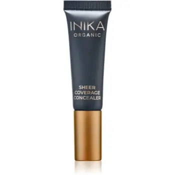 INIKA Organic Sheer Coverage Corector cremos impotriva pungilor de sub ochi