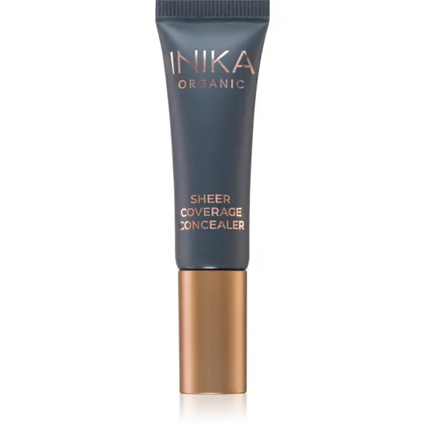 INIKA Organic Sheer Coverage Corector cremos impotriva pungilor de sub ochi culoare Porcelain 10 ml