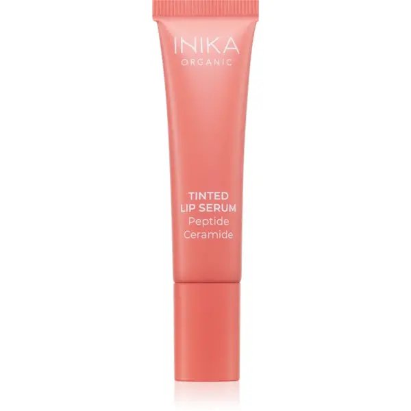 INIKA Organic Tinted Lip Serum Peptide + Ceramide ser nuanțator de buze culoare Blush 10 ml