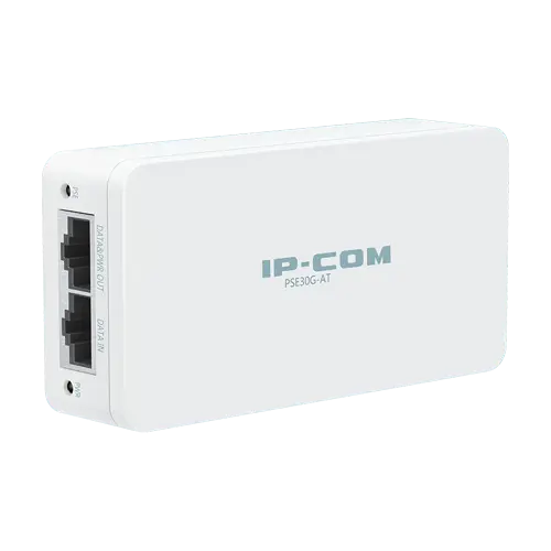 Injector PoE+, 2 x RJ45 Gigabit, 30W - IP-COM PSE30G-AT