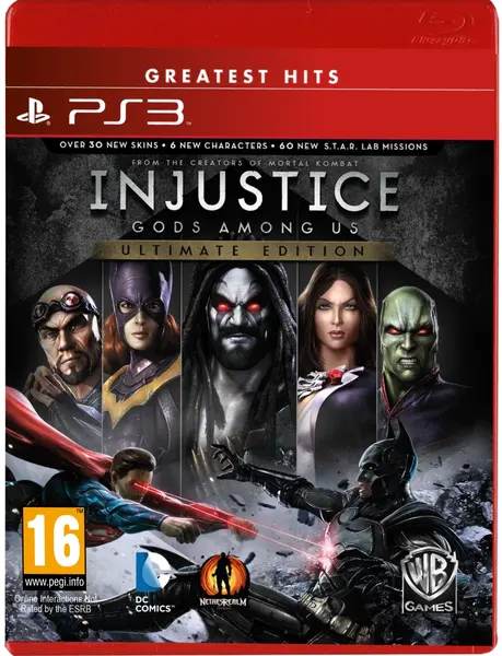Injustice Gods Among Us Ultimate Edition Greatest Hits PlayStation 4|PS Vita|PC|Xbox 360|PlayStation 3