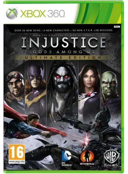 INJUSTICE GODS AMONG US ULTIMATE EDITION XBOX 360