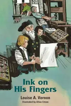 Ink on His Fingers, Paperback/Louise Vernon