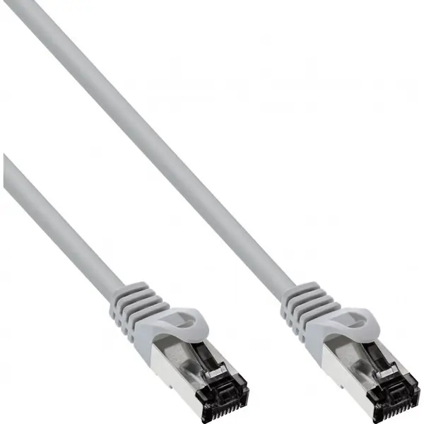 Inline Cablu de retea RJ45 S/FTP PiMF Cat.8.1 LSOH 15m Gri, InLine IL78815