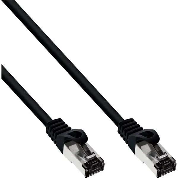Inline Cablu de retea RJ45 S/FTP PiMF Cat.8.1 LSOH 15m Negru, InLine IL78815S