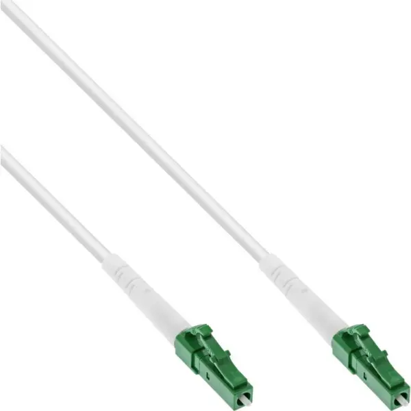 Inline Cablu fibra optica Simplex FTTH LC/APC la LC/APC OS2 30m, InLine IL88230