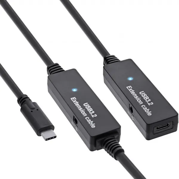 Inline Cablu prelungitor activ USB 3.2 Gen1 T-M 15m, InLine IL35656C