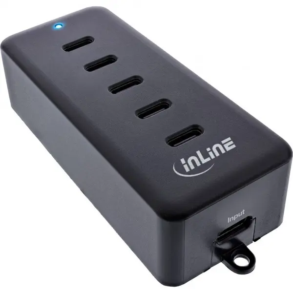Inline Incarcator priza USB type C la 5 x USB type C 100W, InLine IL31515D