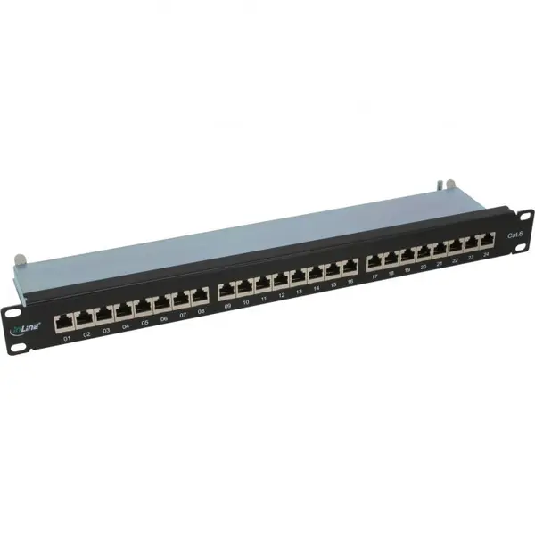 Inline Patch panel cat. 6 FTP 24 porturi, InLine IL76224S