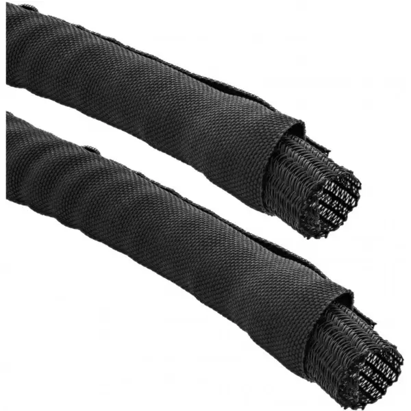 Inline Plasa pentru organizarea cablurilor 25mm x 5m Negru, InLine IL59995C